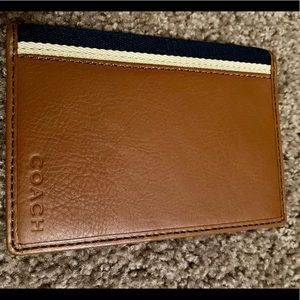 Coach Passport Cover - great condition